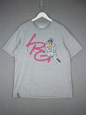 LRG Lifted Research Group Vintage Streetwear Brand Mens Large Graffiti